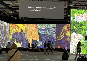 Ożywione obraz Vincenta van Goga na multisensorycznej wystawie