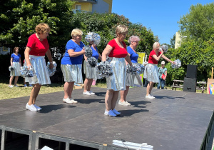Występ zespołu cheerleaders „młodzianki” z MSK - Karolew