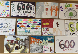 Prace uczniów klas szóstych i siódmych – 600 lat Łodzi