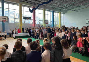 Rozpoczęcie uroczystości Ślubowania Klas Pierwszych