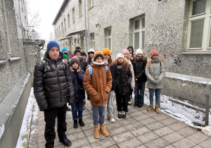 Uczniowie klasy 6b i 6c zwiedzają Pasaż Róży