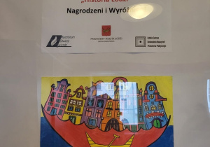 Plakat i praca konkursowa na 600 – lecie Łodzi