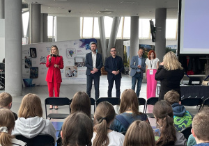 Oficjalne otwarcie Konkursu GG Robot przez Podkarpackiego Kuratora Oświaty.