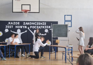 Pożegnanie klas ósmych -część artystyczna