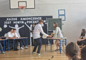 Pożegnanie klas ósmych -część artystyczna