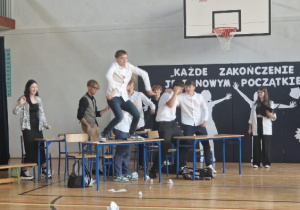 Pożegnanie klas ósmych -część artystyczna