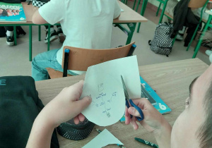 Dzień kropki na języku angielskim w klasie 6c