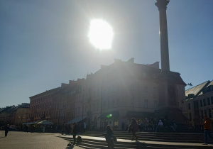 Słoneczna Warszawska Starówka
