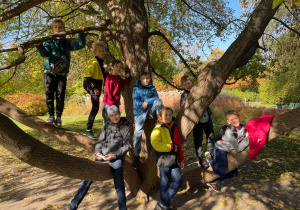 Zdjęcie grupowe uczniów z klasy 4c