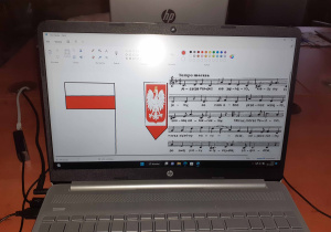 Klasa I poznaje symbole narodowe.