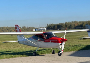 Samolot treningowy należący do Szkoły Bartolini Air.