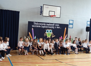 Ślubowanie uczniów klas pierwszych