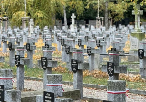 Groby żołnierzy poległych podczas wojny polsko-bolszewickiej w 1920r.