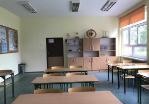 Sala B09 przed remontem.