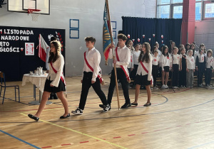 Poczet Sztandarowy Szkoły Podstawowej nr 137 w Łodzi