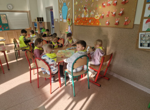 W naszej szkole gościliśmy dziś wyjątkowych gości – grupę przedszkolaków!