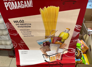 Zbiórka żywności w ramach akcji – Tak. Pomagam!