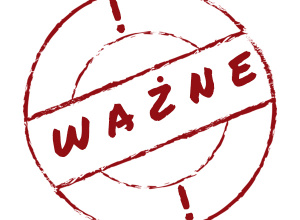 informacja "ważne"
