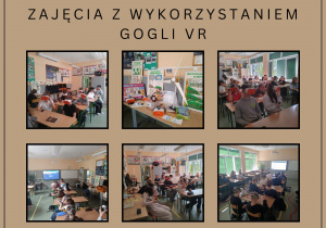 Zajęcia z wykorzystaniem gogli VR