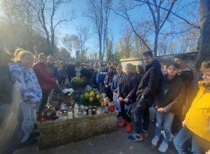 Klasy VI na wycieczce w Warszawie w ramach integracji polsko-ukraińskiej.